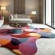 Handcrafted Abstract Patchwork Living Room Rug